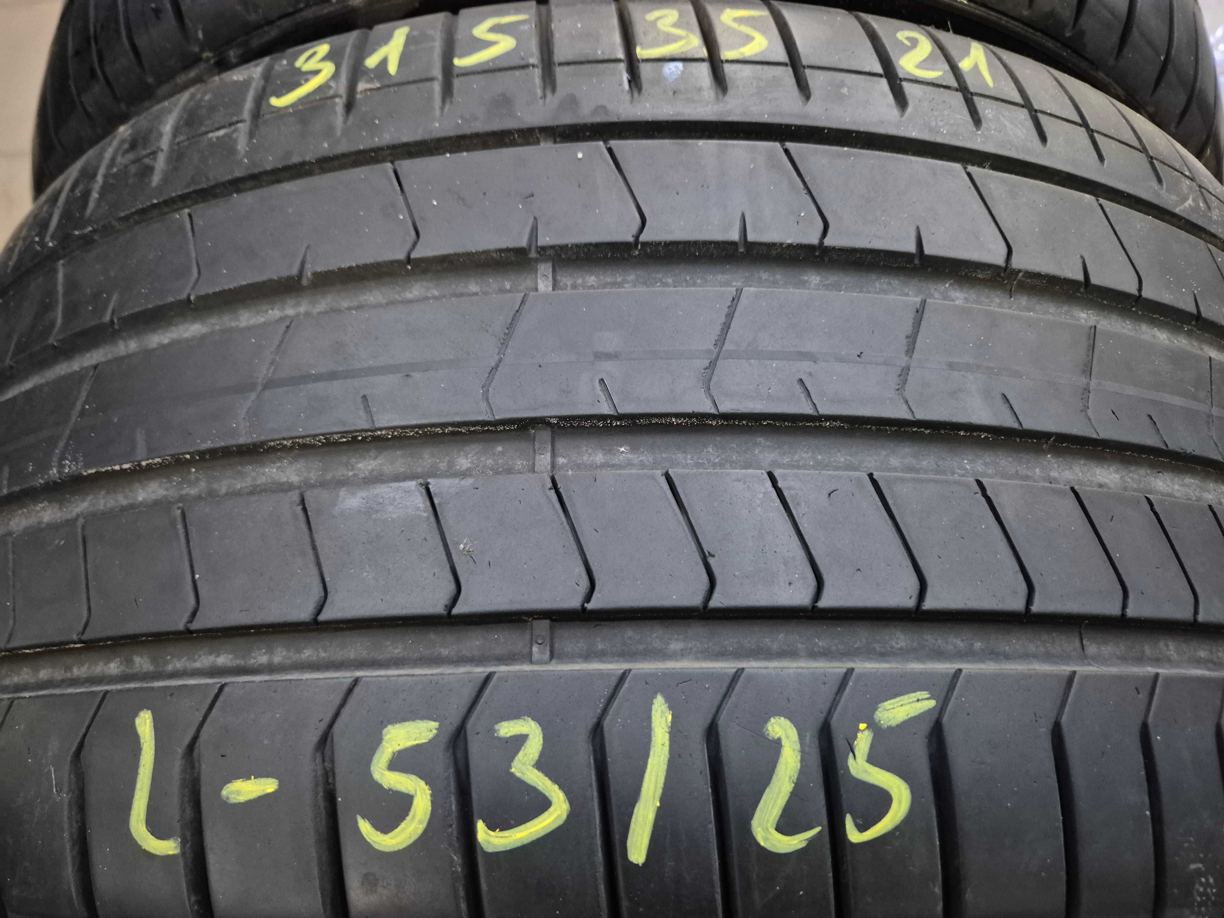 275/40r21 315/35r21 * RSC PZ4 (L53/25)007 4szt 6mm 20r PIRELLI Pzero
