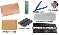 PCB Protótipo / PCB Universal / Relés # canais / Arduinos / Raspberry