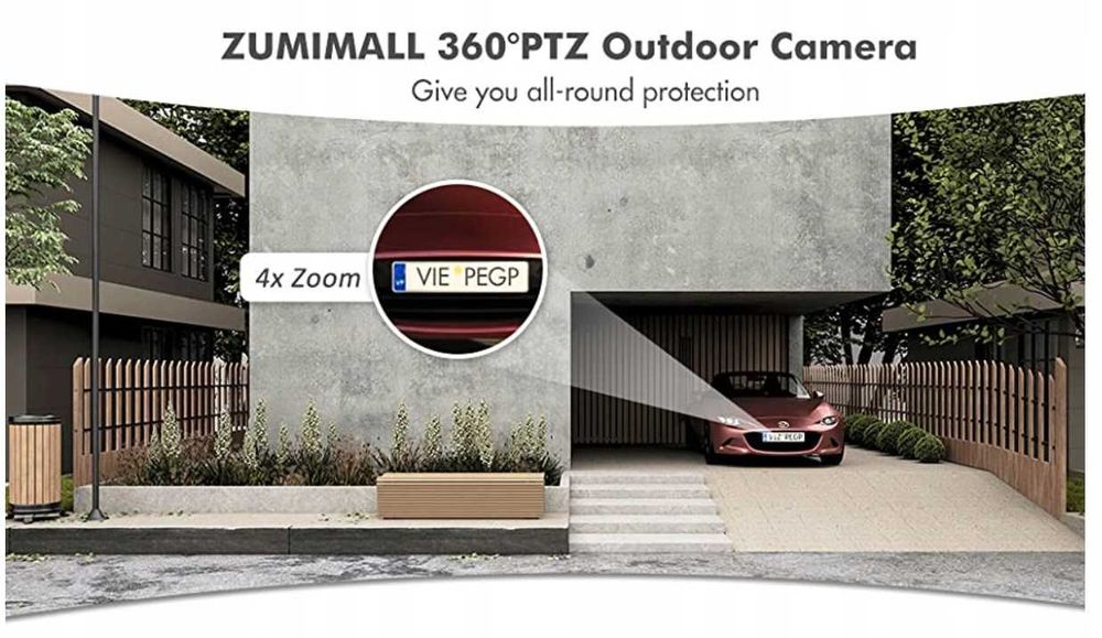 Kamera do monitoringu solar ZUMIMALL GX2K