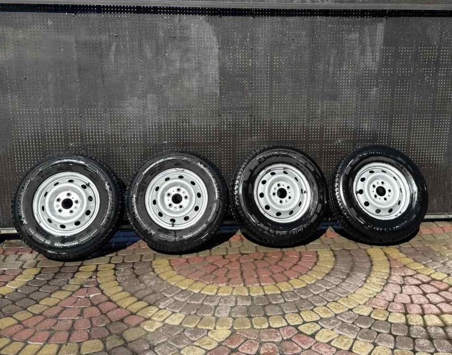 Колеса Ducato Boxer Jumper Диски r16 6J Резина 225/75 r16 CP Michelin