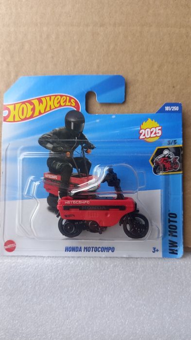 Honda motocampo hot wheels