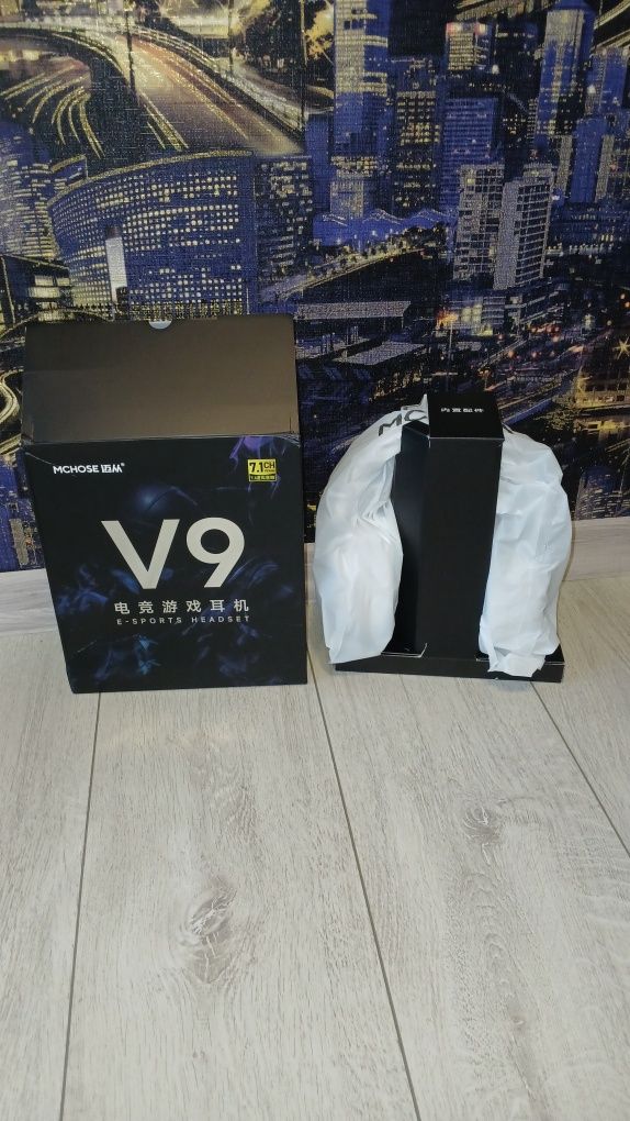 Mchose V9 (Pro) - Навушники ігрові, бездротові