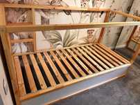 Łóżko piętrowe Ikea Kura 90x200