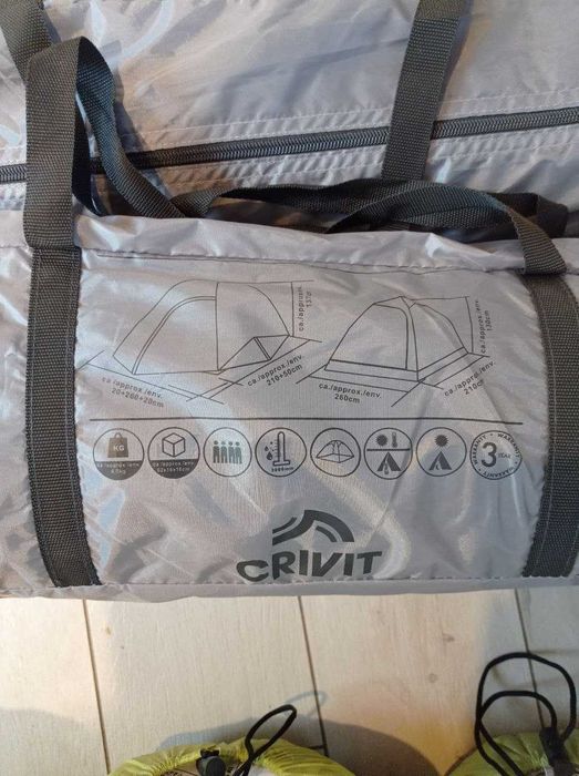 Намет палатка спальник спальний мішок CRIVIT