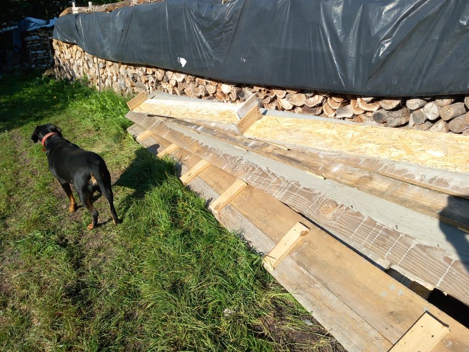 Szalunki pod wylanie wieńca