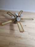 Lampa podsufitowa z wentylatorem retro