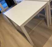 Stół rozkładany, biały, IKEA VIHALS 84/120x74 cm (905.690.97)