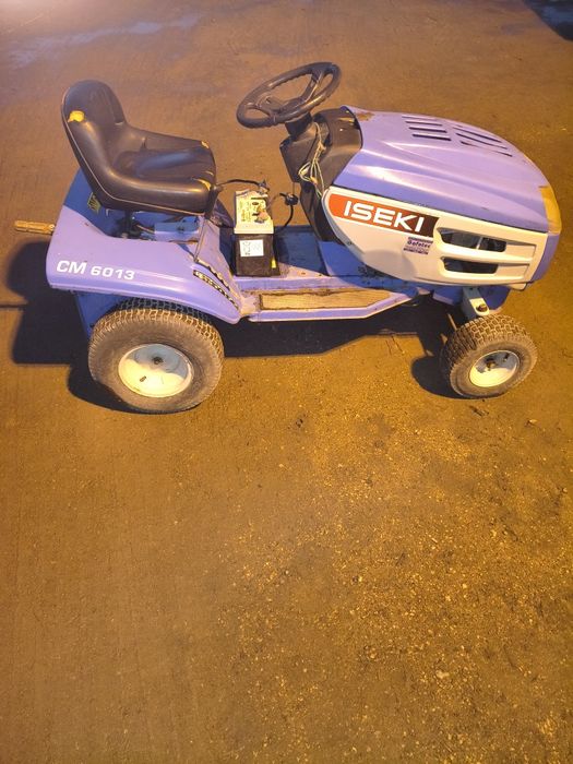 Traktorek ISEKI CM 6013 z wałkiem napędowym