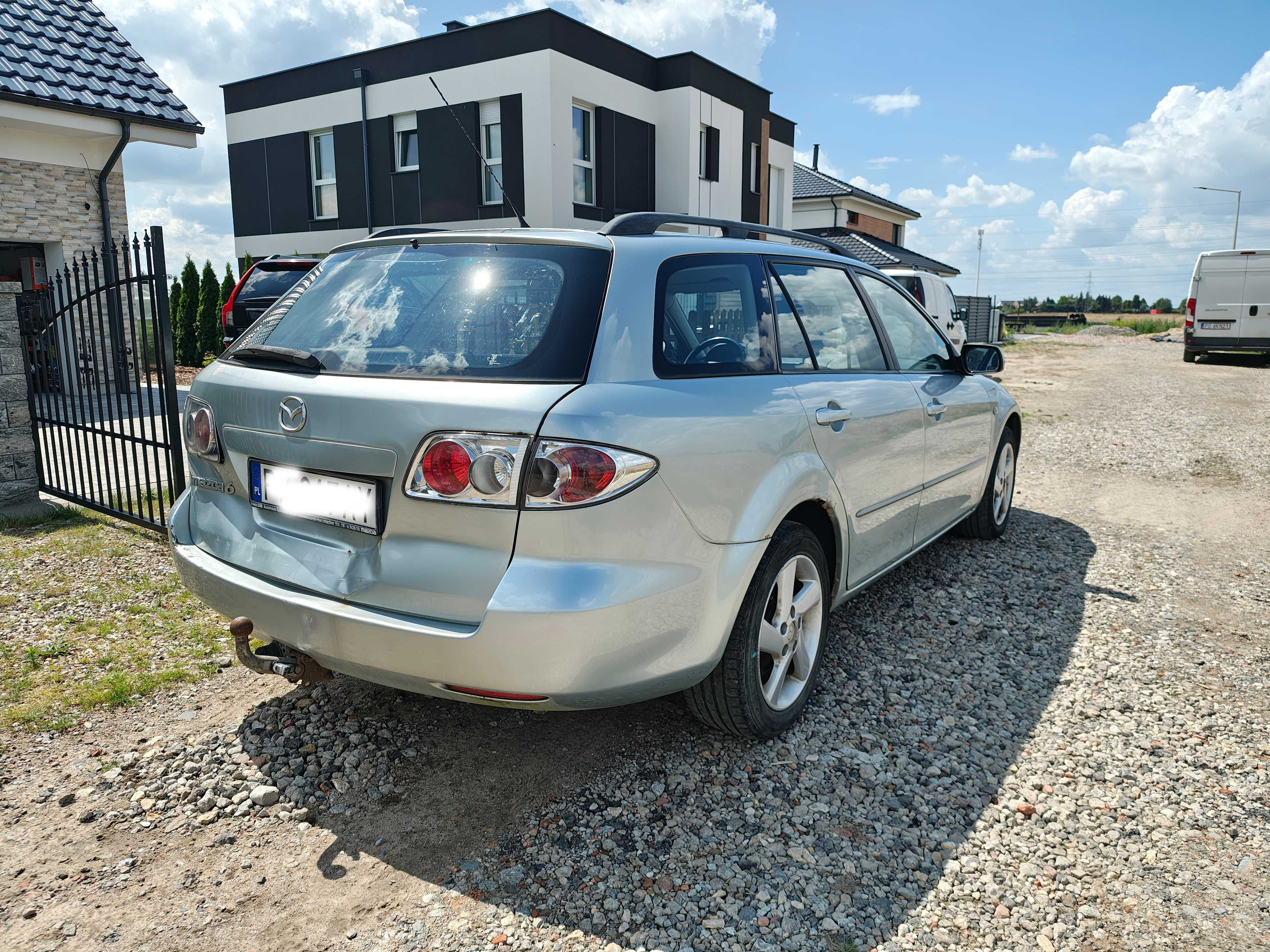 Mazda 6 2.0d 2003r 121 KM kombi - plus komplet opon zimowych