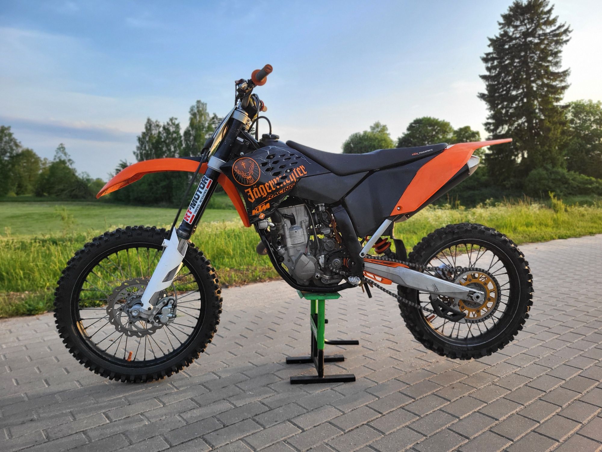 Ktm sxf 250 po remoncie