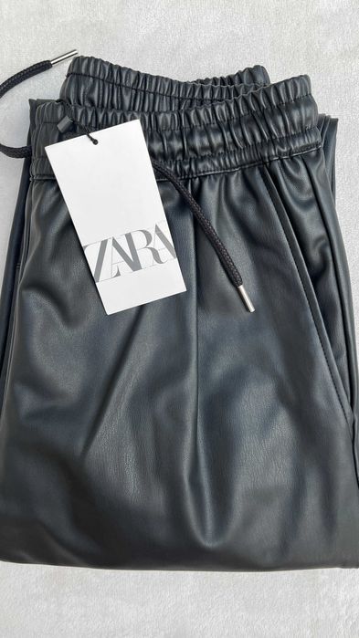 Spodnie skórzane jogger ekoskóra ecoleather jogger
