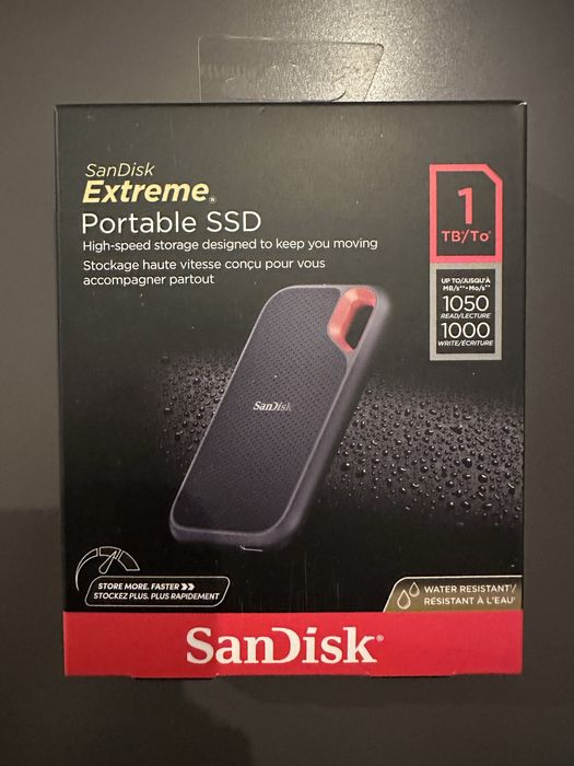 SanDisk Extreme Portable SSD 1TB