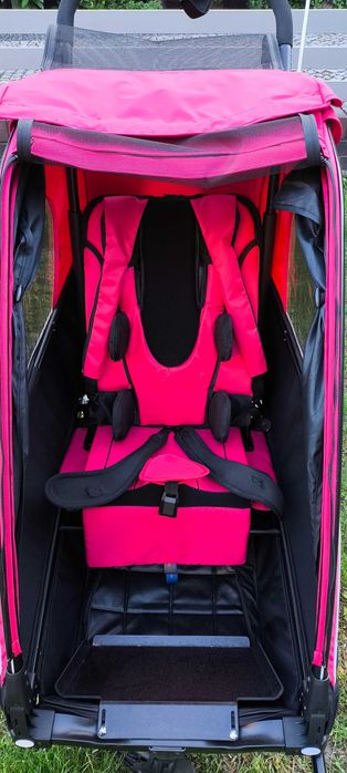 Przyczepka rowerowa/wózek spacerowy 2w1 Hiro Buggy JAK NOWA!!!