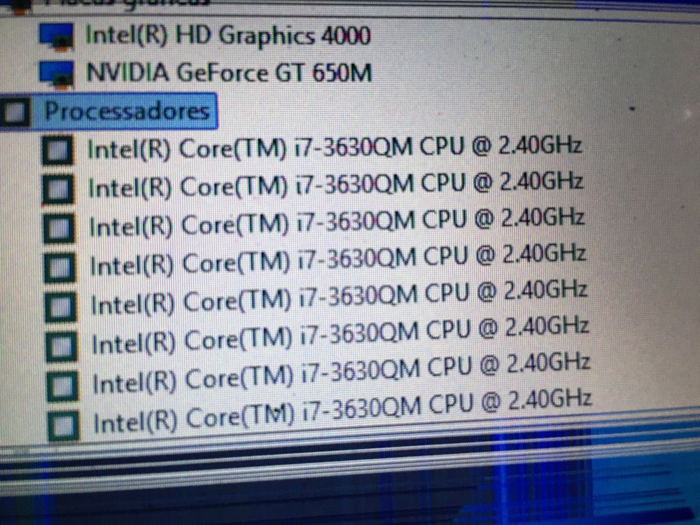 PC Portatil 17,3” Intel i7, 8gb RAM, SSD