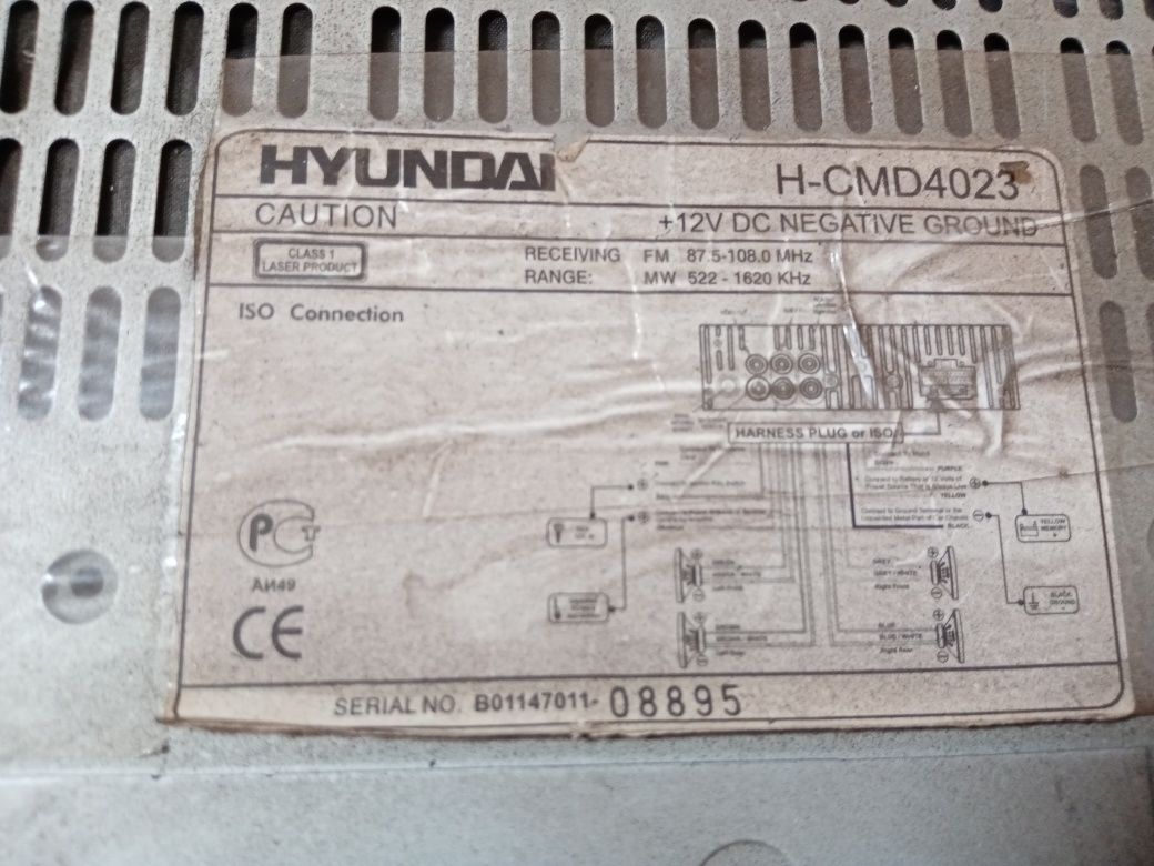 Автомагнитола Hyundai 4023