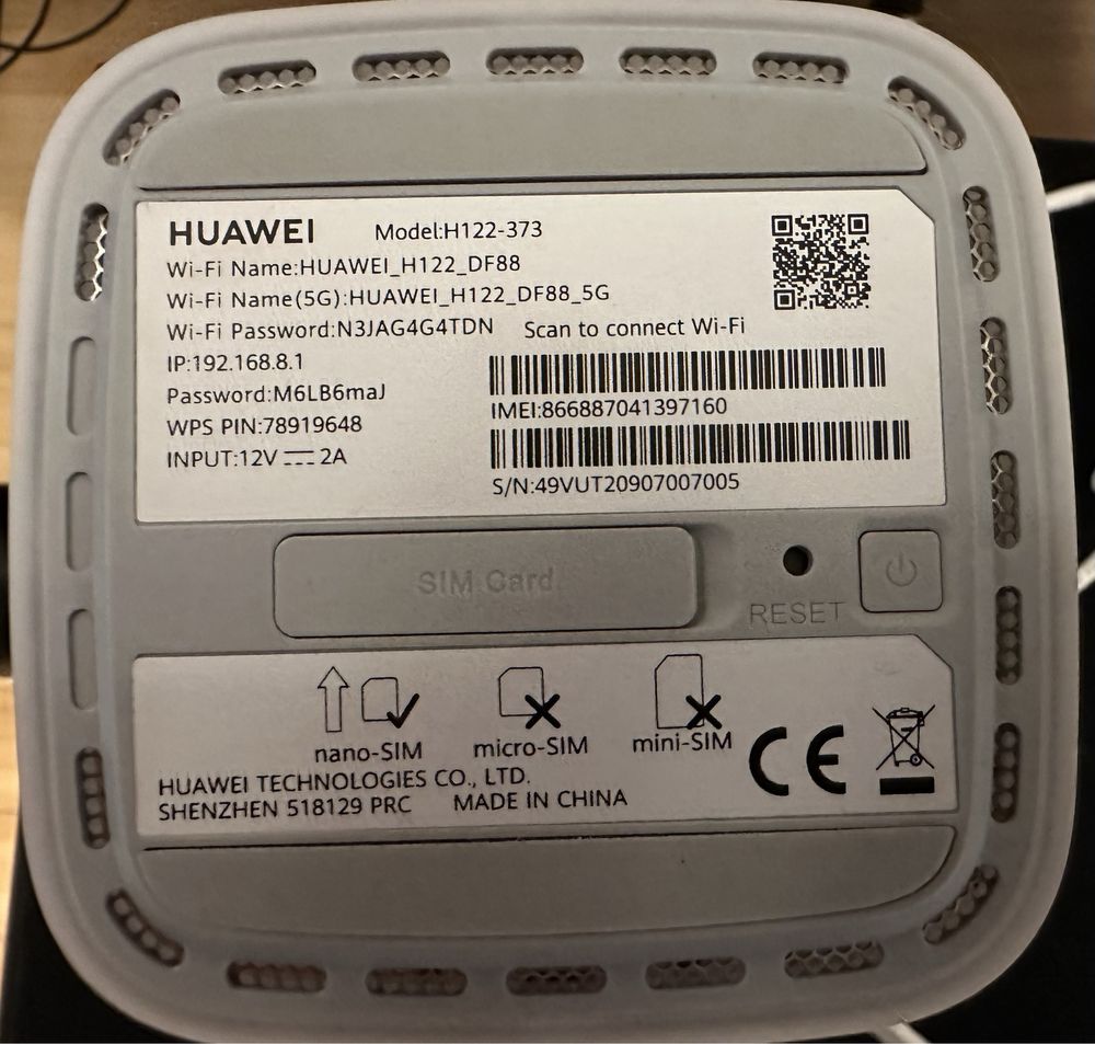 Router HUAWEI 5G H122-373