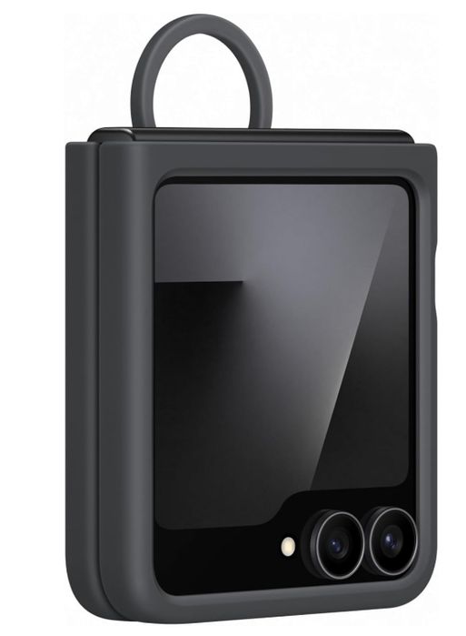 Etui Samsung Silicone Case with Ring do Galaxy Z Flip6 / Z Flip7 FE