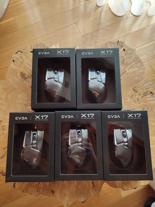 Нові оригінальні миші EVGA X17 Black