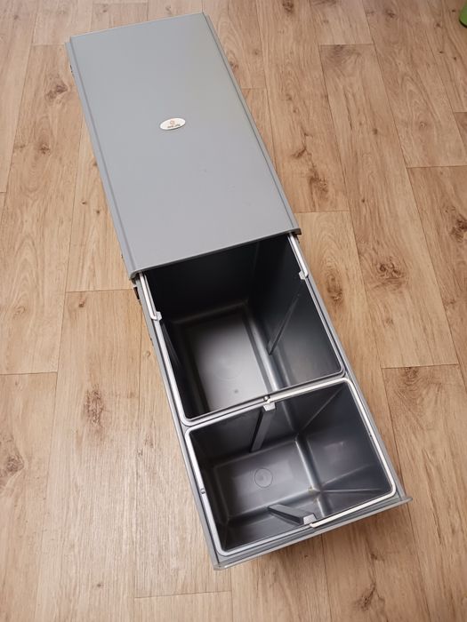 Kosz na śmieci podwójny Rejs