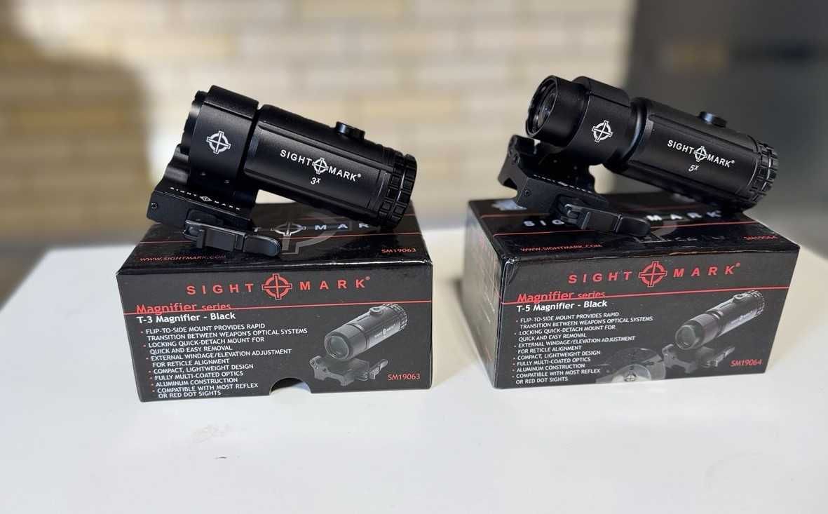 Магнифер Sightmark Т-5 5-ти кратный быстросъёмный  EOTech и Aimpoint