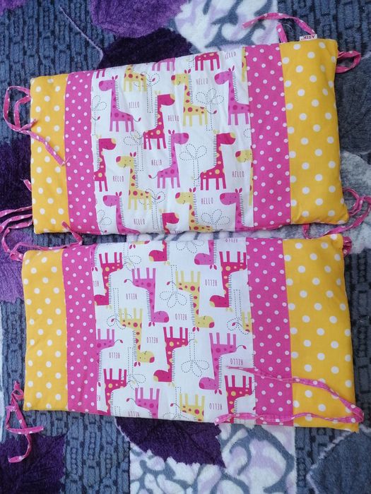 Бортики для дитячого ліжечка , постіль