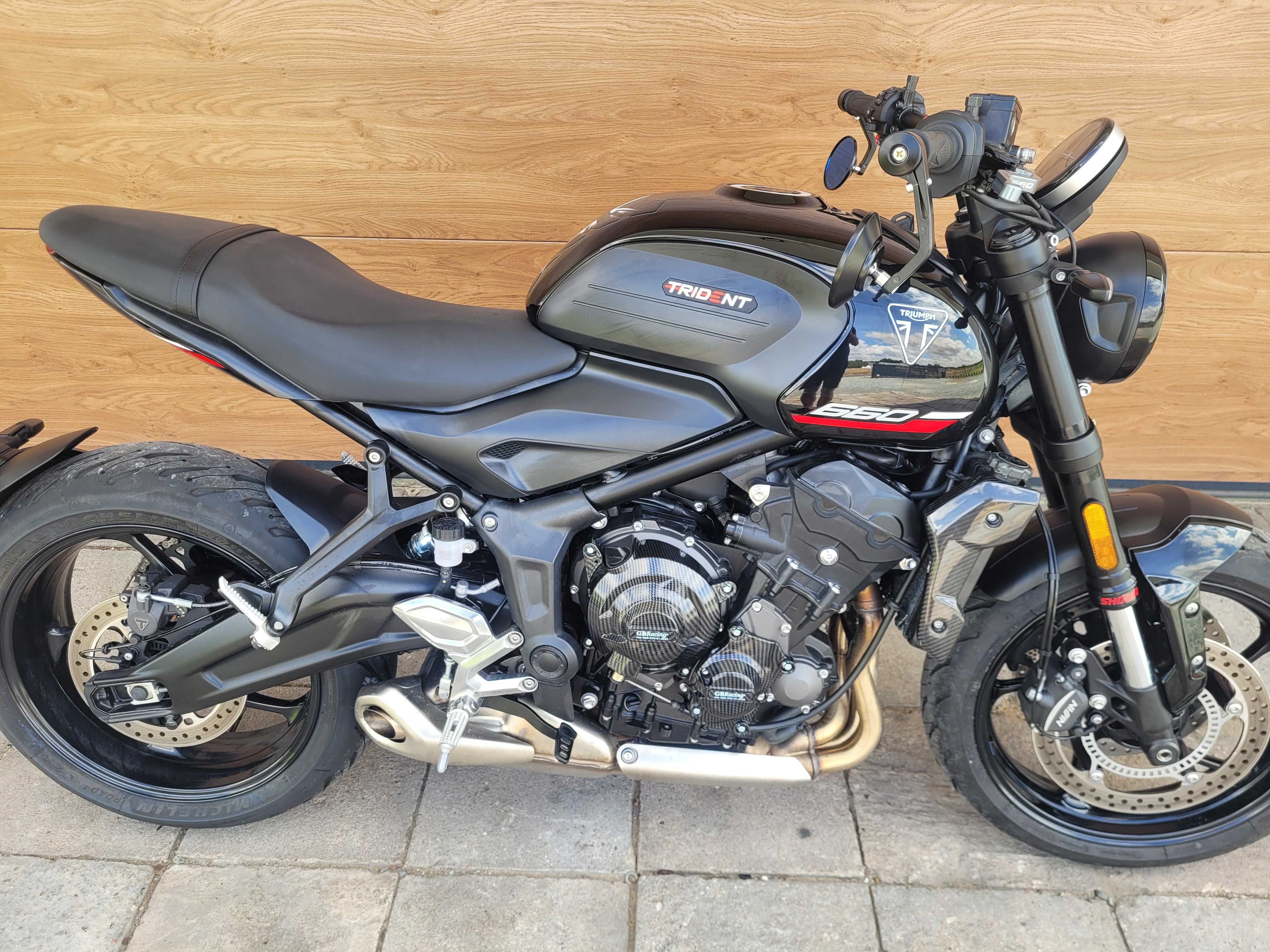 Triumph TRIDENT 660 z Niemiec 2024r 1200km przebiegu