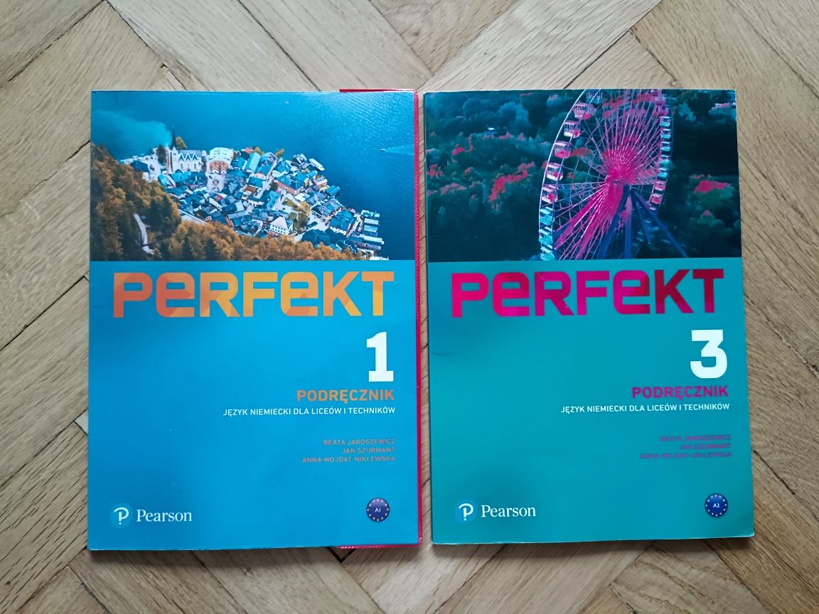 Podręcznik niemiecki Perfekt 1 i 3 Pearson