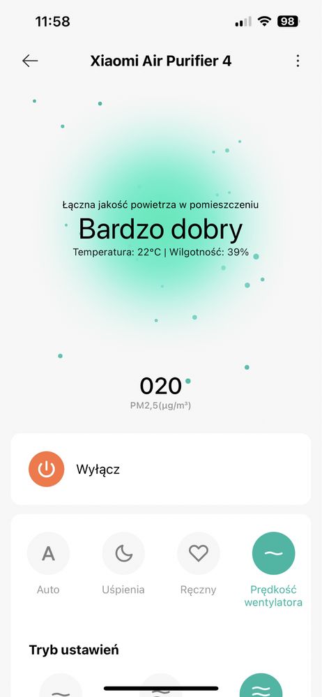 Oczyszczacz powietrza Xiaomi Air Purifier 4 EU