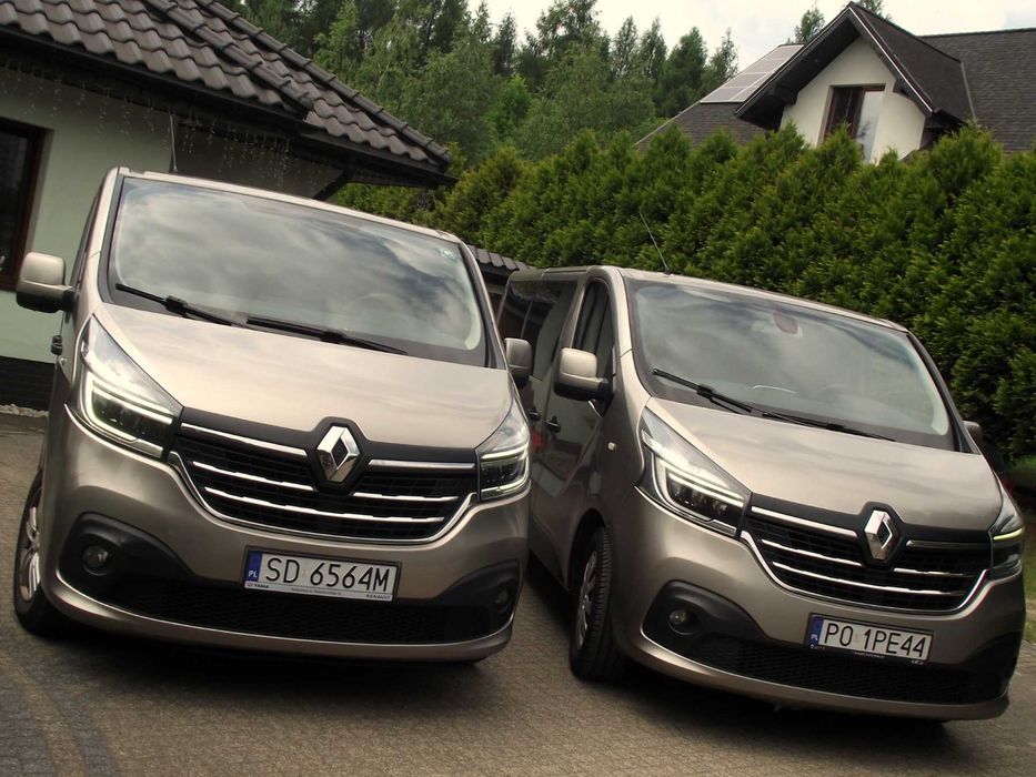 LUX Bus 9 osobowy wynajem NARTY czujniki cofania, ASSISTANCE na EUROPĘ