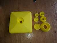 Пластикові заглушки для дитячих майданчиків М10, М13, М14, М16
