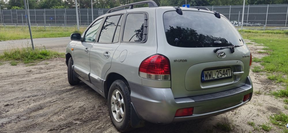 Hyundai Santa Fe, 2.4 LPG, 145KM, 2006r, bez rdzy, manual.