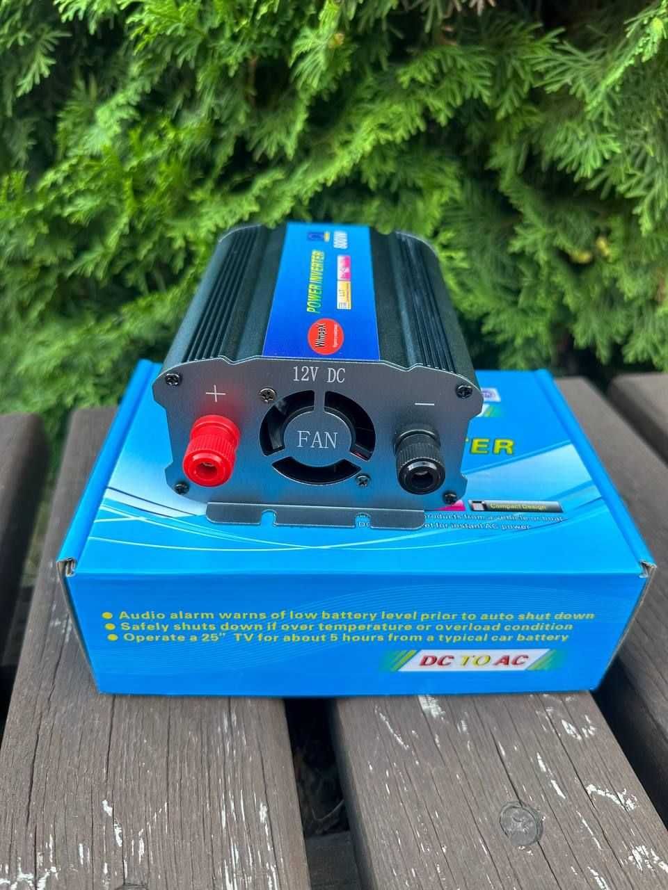 Инвертор 800ватт чистый синус‼️ Преобразователь. Перетворювач 800w ‼️