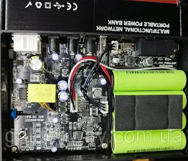 ИБП универсальный повербанк для роутера, mini ups 5v.9v,12v,USB,10400m