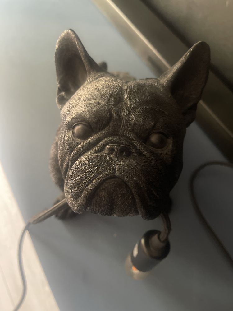 Lampka nocna Kare Design Buldog Francuski