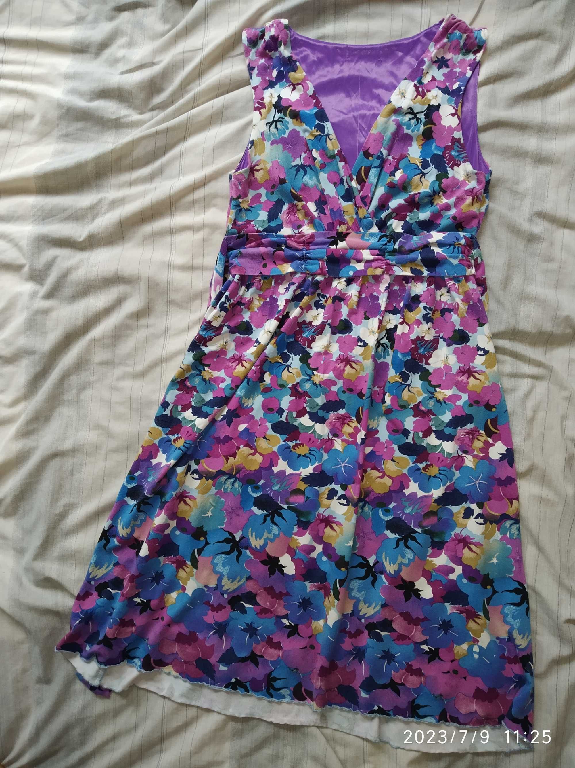 платье сарафан цветочный