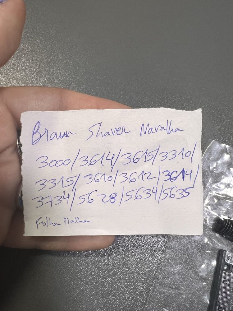 Cabeça/lamina shaver Braun