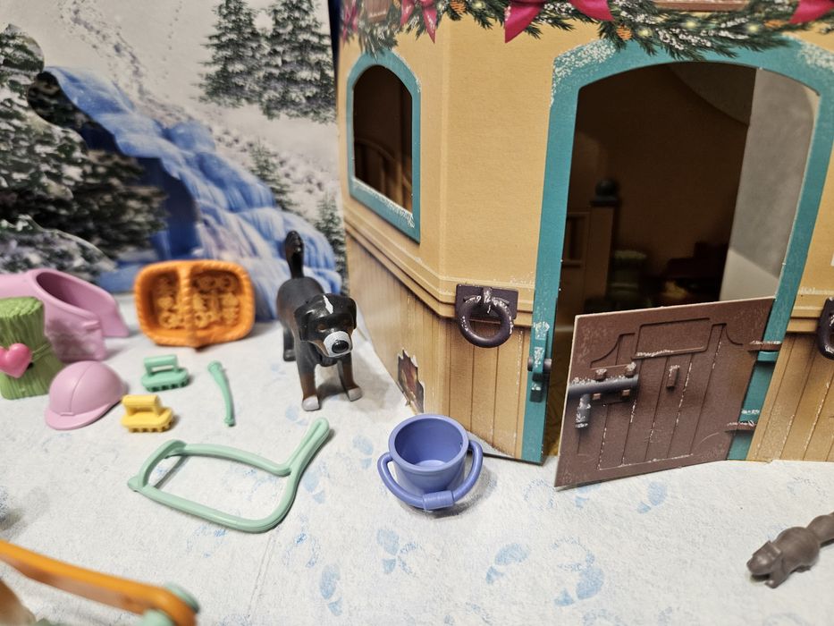 Playmobil zimowa kraina konie sanie jelonek