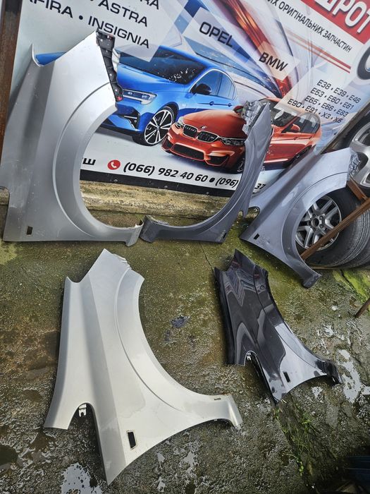 Крило Опель Зафіра Б Крила Opel Zafira B Розборка Шрот Запчастини
