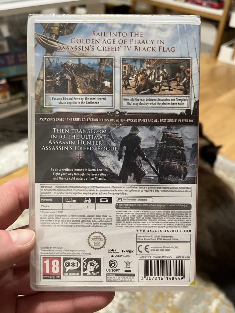 Assassins Creed The Rebel Collection Switch Nowa