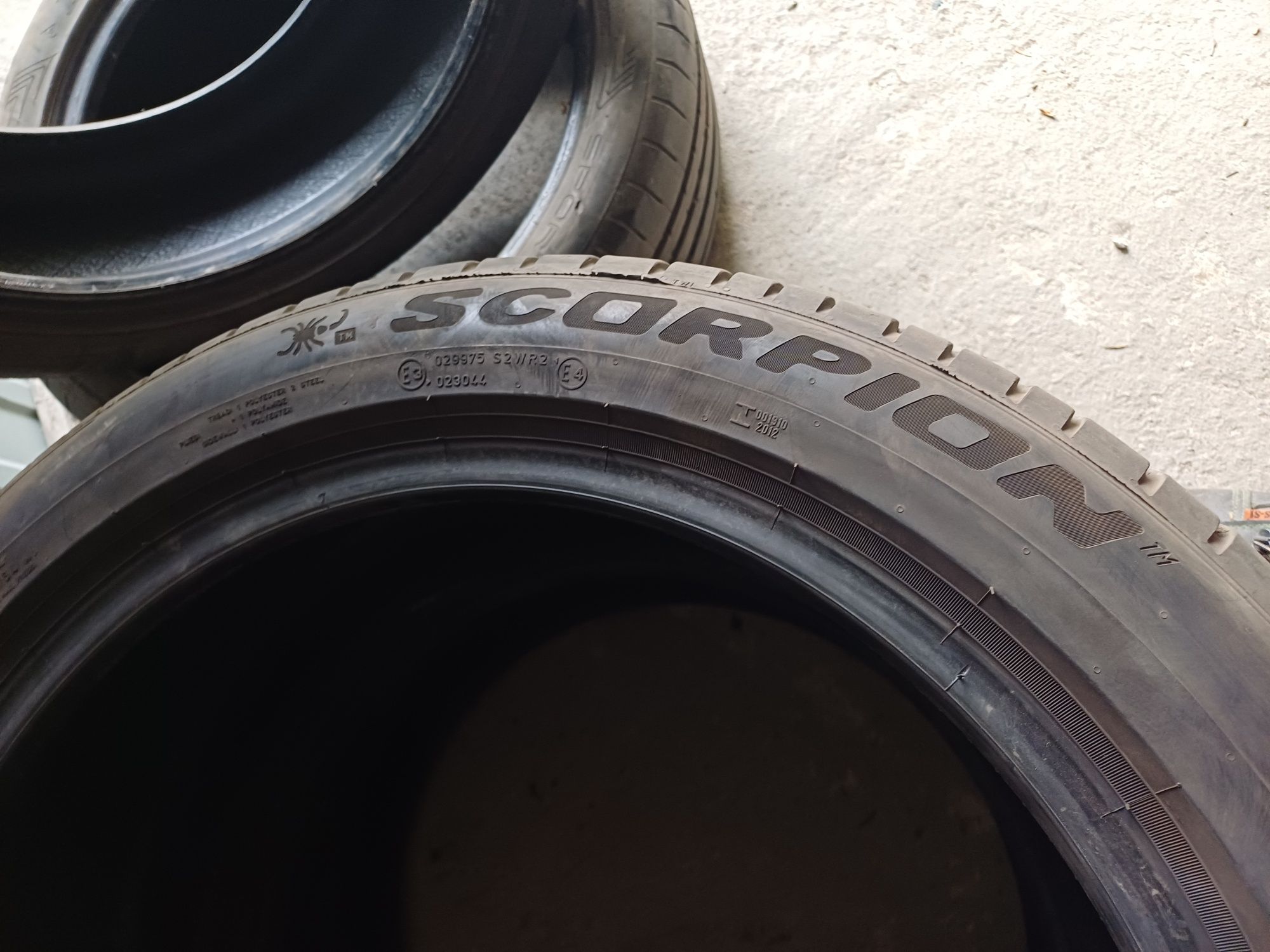 Cena za 2 opony letnie 255/45r19 PIRELLI 2020r