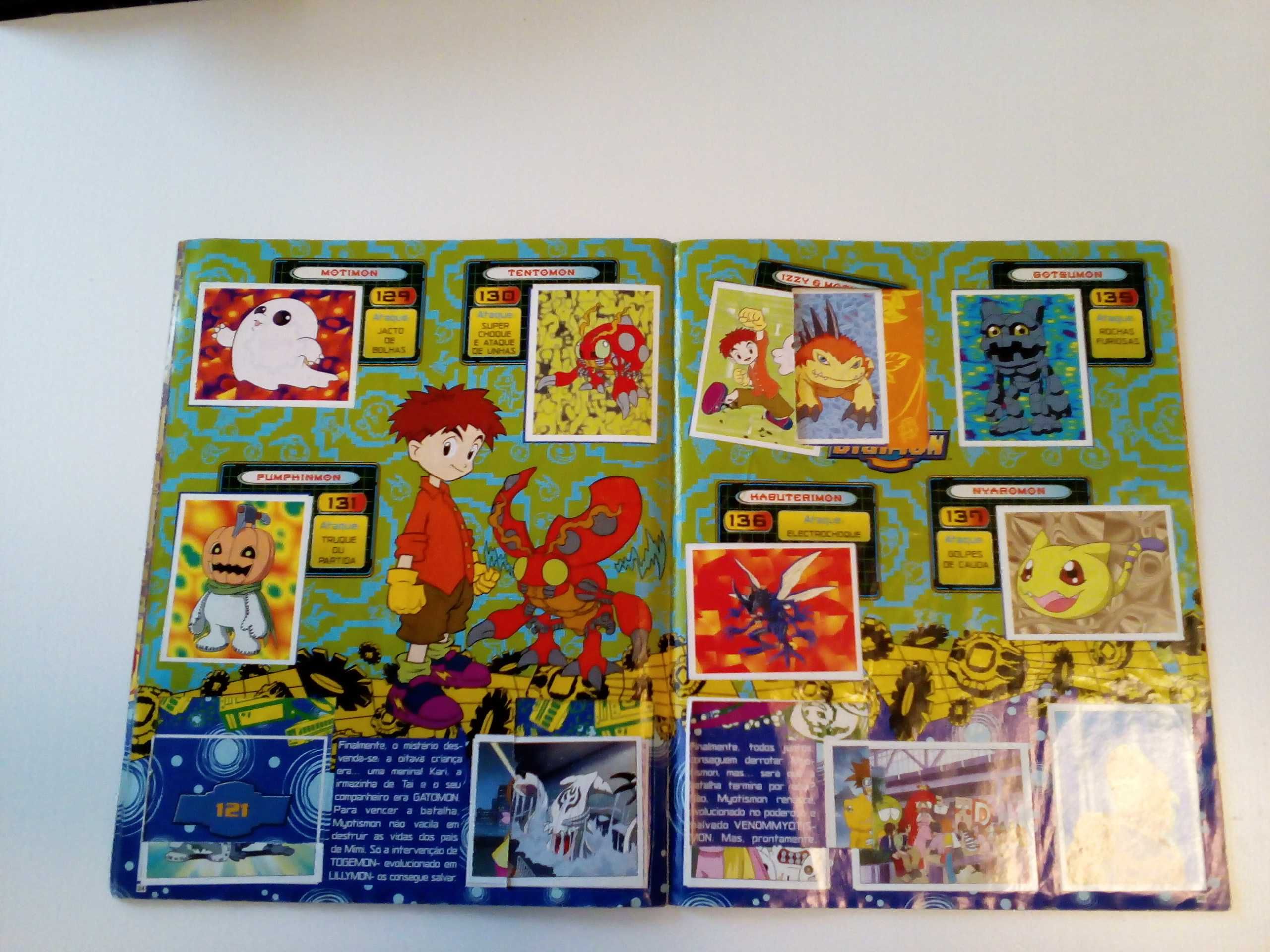 Cromos Caderneta Digimon Panini (Portes Grátis)