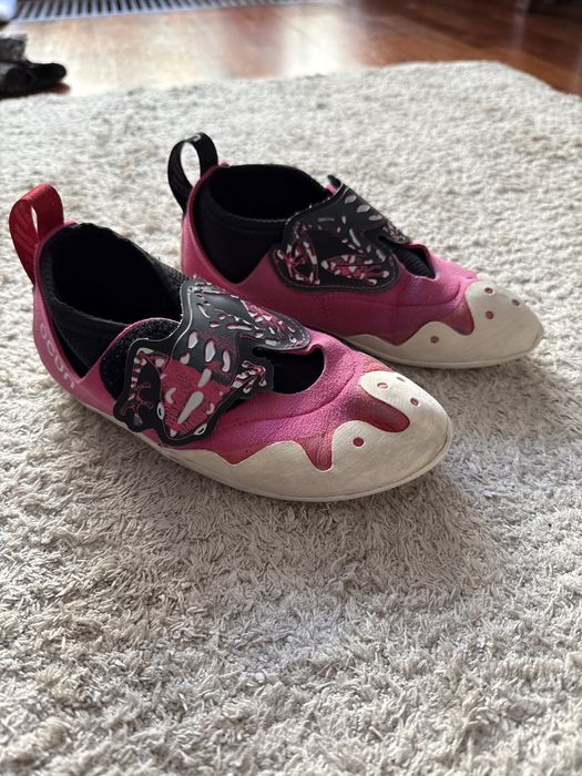 Buty wspinaczkowe dla dzieci 34 - 35 Ocun Ribbit - pink