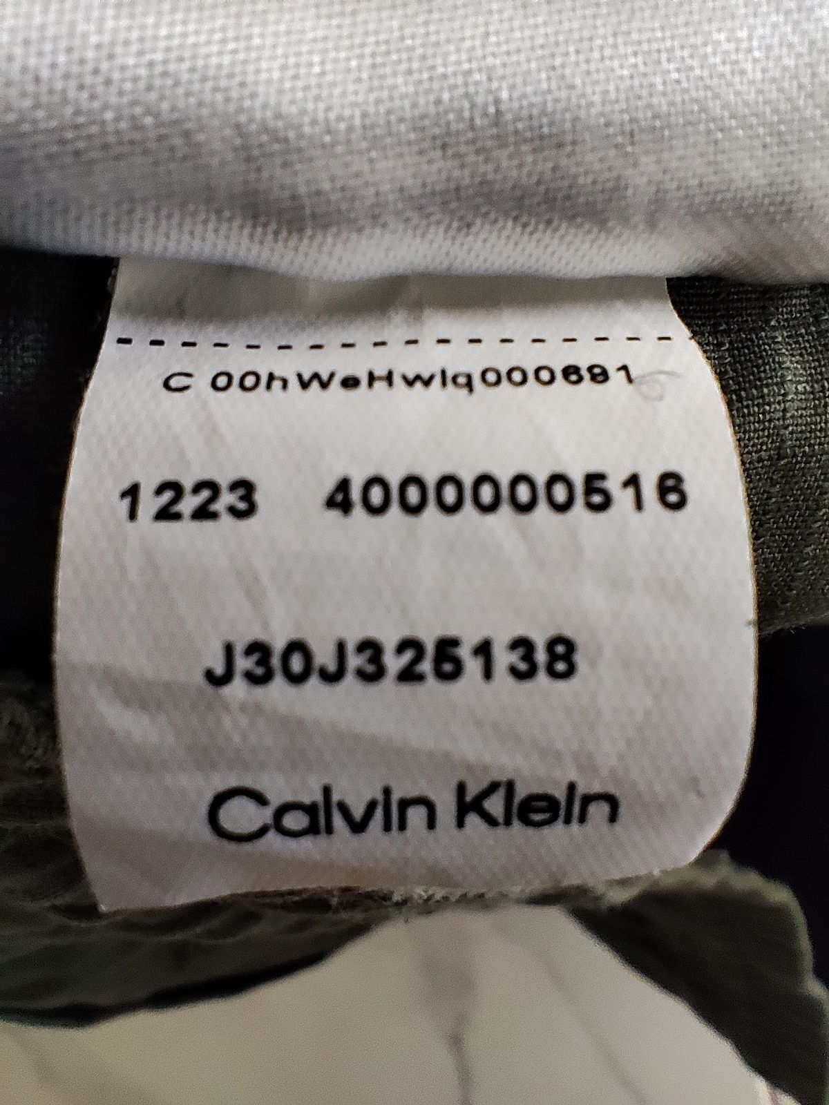 Шорти Calvin Klein у кольорі хакі. Оригінал