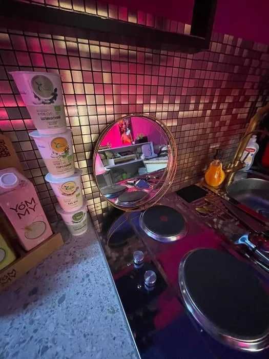 ТОП! Самоклеюча алюмінієва плитка, самоклеящаяся 30*30 плитка МІДНА