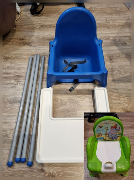 Krzesełko do karmienia Ikea GRATIS nocnik