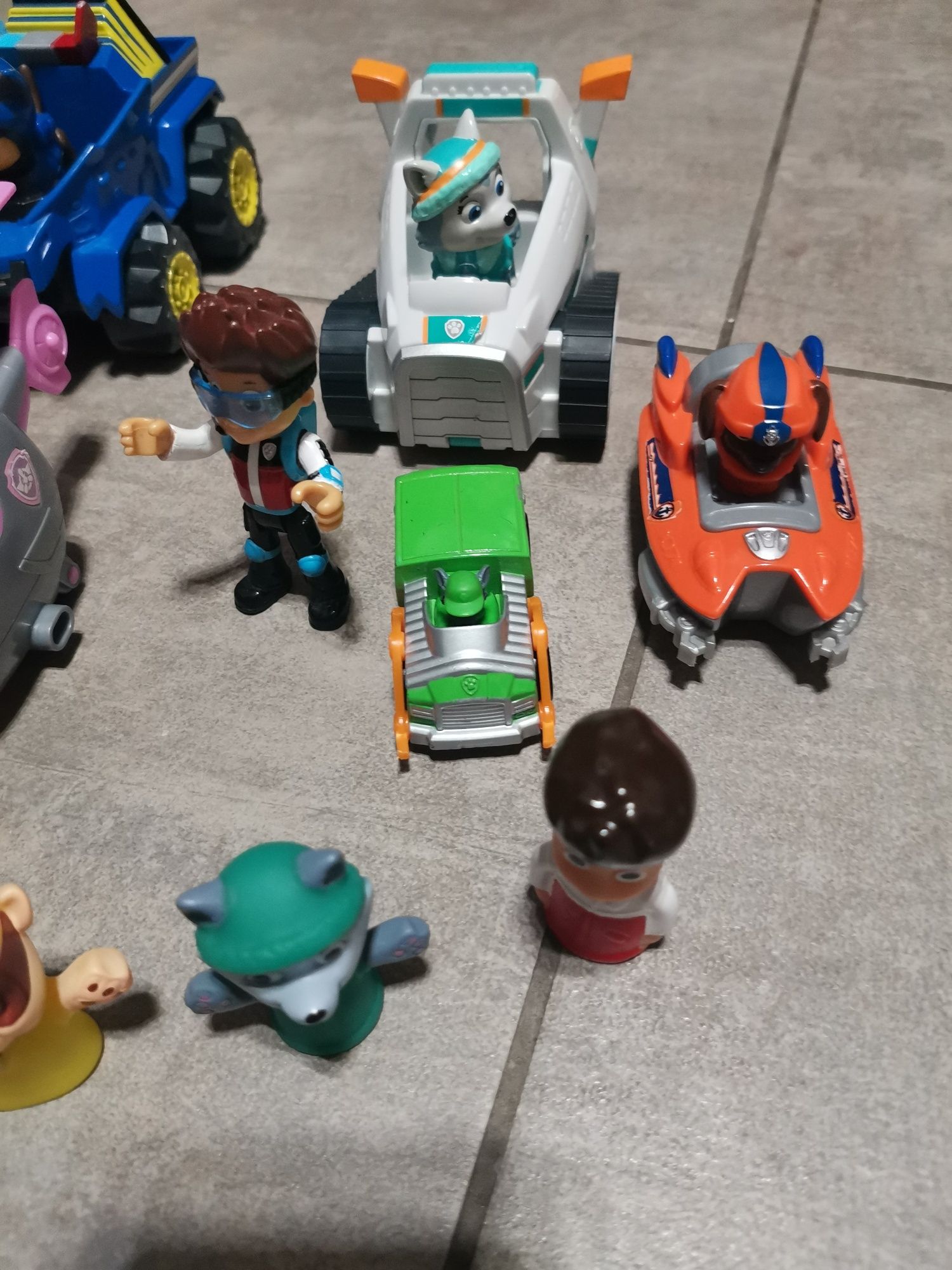 Psi patrol zestaw lub osobno bez rider i tracker