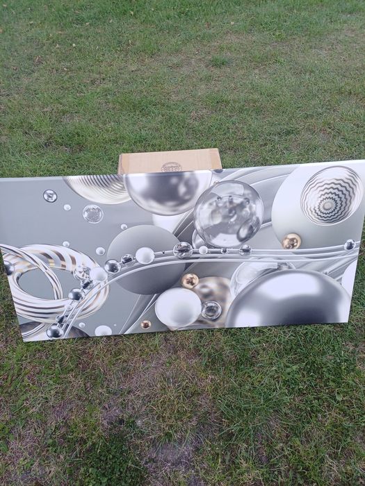 Obraz na płótnie, do salonu kule.