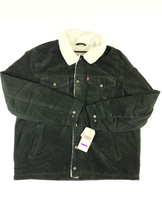 XXL 52 3XL 54 levis оригинал джинсовая левис  вельветовая куртка