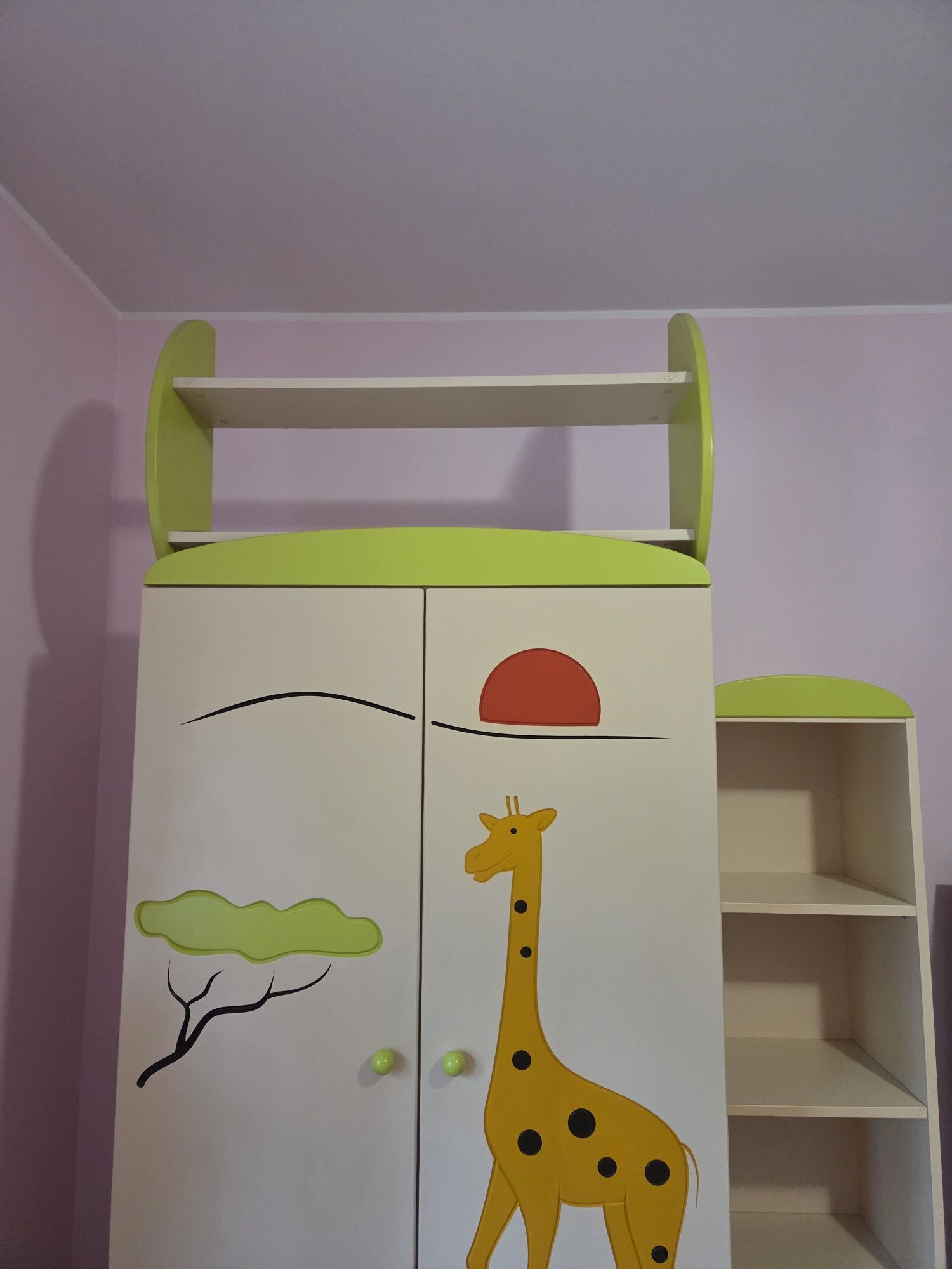 Meble dziecięce Meblik – szafa, regał,półka