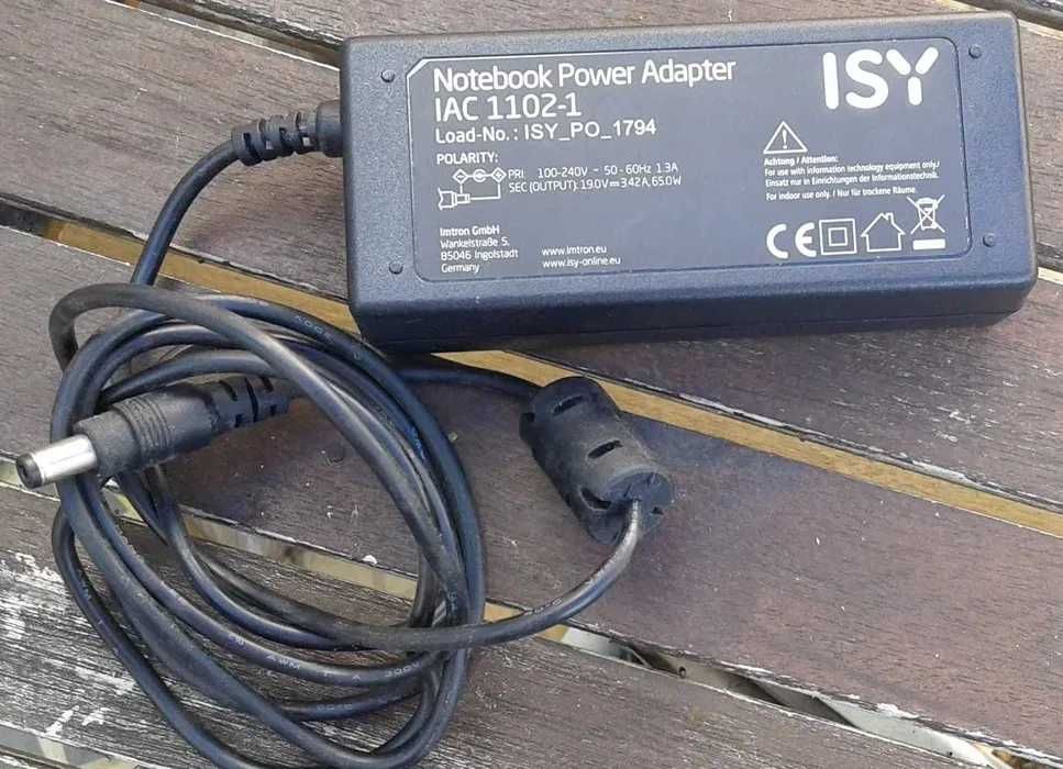 Alimentador ISY 19 Vlt/ 3,42A/650W
